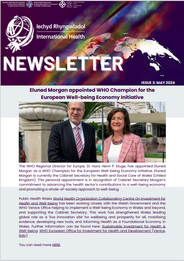 International Health Newsletter Issue 3 May 2024