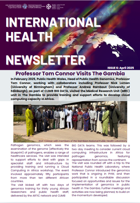 International Health Newsletter Issue 6: April 2025