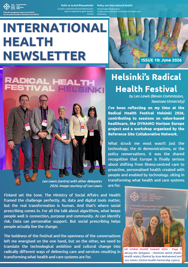 International Health Newsletter Issue 10 June 2026